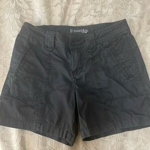 St. John Bay Women’s SZ 4P Gray 4 Pocket Cotton Shorts